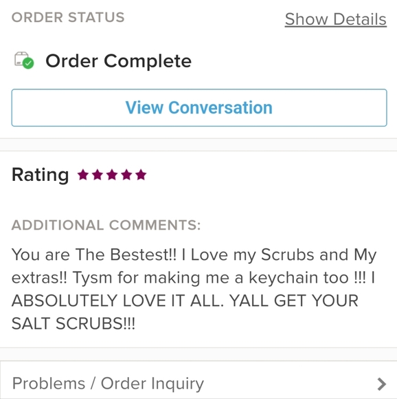 1 Salt Scrub Handcrafted 5 Blends to choose from (Bundle 2 for $18;4 for $32) - Picture 15 of 15